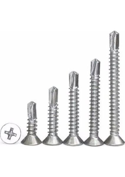 3.9 x 25 Din 7504P Yhb Matkap Uçlu Sac Vidası 70 Adet modelleri