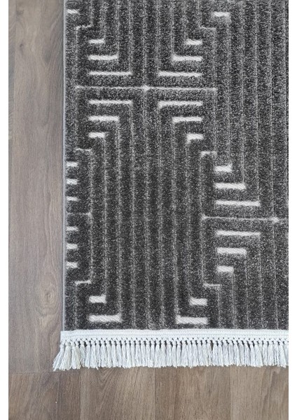 Jewel Dekoratif Modern Halı ve Yolluk 1580 Koyu Gri indirimleri