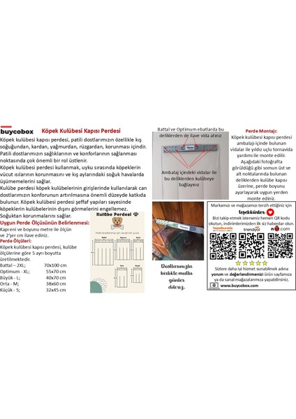 Köpek Kulübe Kapısı İçin Perde; Kış Soğuğundan, Kardan, Yağmurdan, Rüzgardan Korunma Şeffaf Orta 38X60CM indirimleri