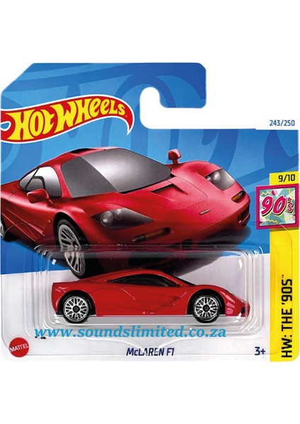 1/64 Ölçek Tekli Regular Arabalar HTB11 Hw: The '90S / Mclaren F1