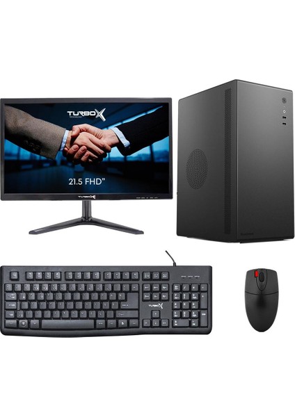 TX5925 I5 9400 16GB Ddr4 Ram 512GB SSD 21.5 Inç Fhd Monitör Masaüstü Ofis Bilgisayarı