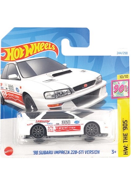 1/64 Ölçek Tekli Regular Arabalar HTB12 Hw: The '90S / '98 Subaru Impreza 22B-STİ Version