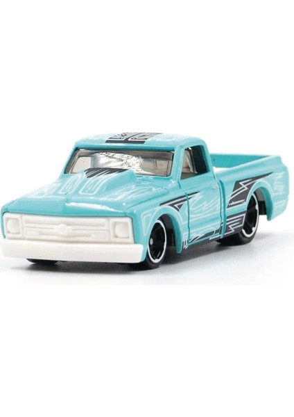 1/64 Ölçek Tekli Regular Arabalar HYW74 Hw Hot Trucks / '67 Chevy C10