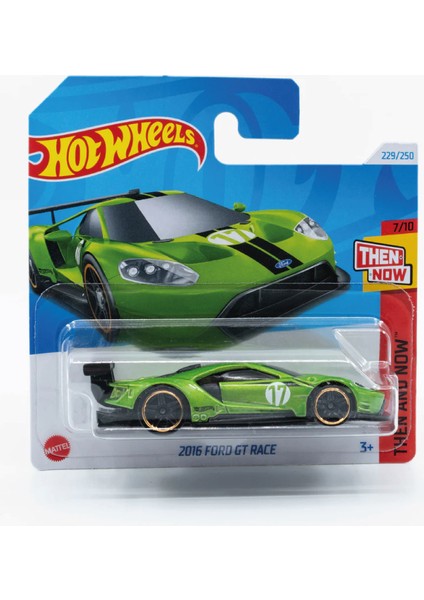 1/64 Ölçek Tekli Regular Arabalar HTC71 Then And Now / 2016 Ford Gt Race
