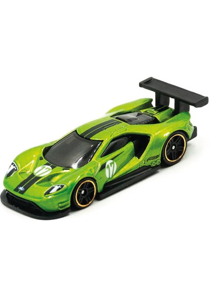 1/64 Ölçek Tekli Regular Arabalar HTC71 Then And Now / 2016 Ford Gt Race