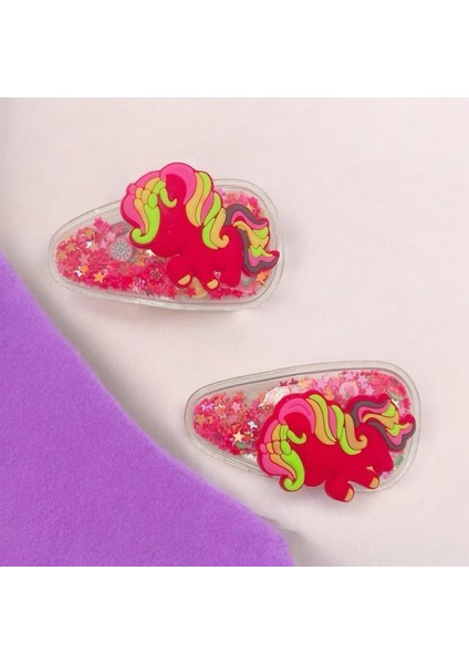 Unicorn Desenli Çıtçıt Toka