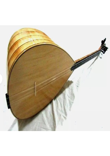 Kısa Sap Akçaağaç Tekne 40 cm Tekne Saz Bağlama