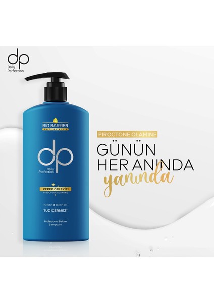 Daily Perfection Bio Barrier Şampuan Kepek Önleyici Şampuan 500 ml X 2 Adet