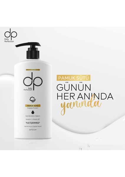 Şampuan Pamuk Sütü 500 ml X 4 Adet