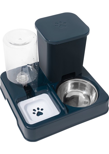 Kedi Otomatik Besleyici Su Dispenseri 2 1 1 Evcil Hayvan Su Kasesi (Yurt Dışından)