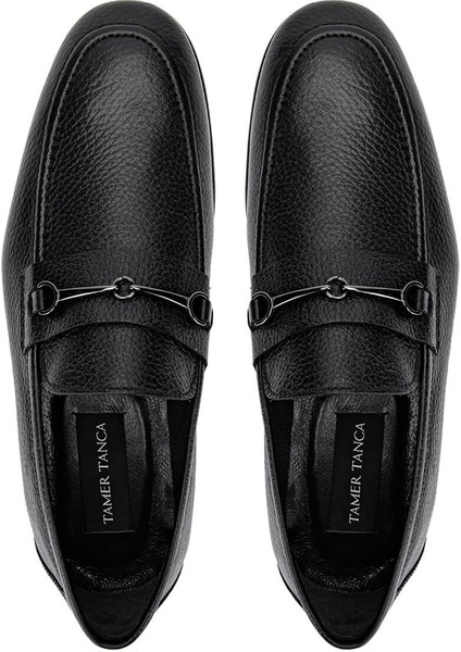 Erkek Deri Siyah Floter Loafer Ayakkabı 01 2228 Erk Ayk SK24-25 Sıyah Fltr indirimleri