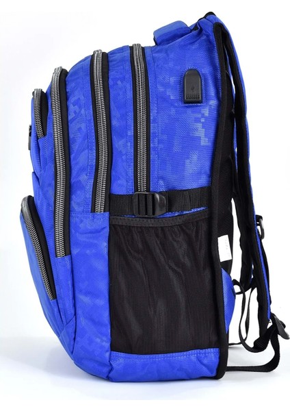 1550-2226 Unisex Anatomik Yarasa Sırt Okul Çantası - NKT01550-SAKS-MAVI-TEKEBAT indirimleri