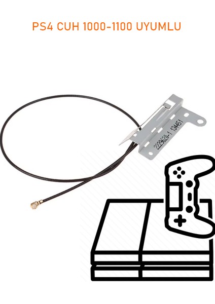 Ps4 Cuh 1000 ve 1100 Cihazlar Ile Uyumlu Wıfı Bluetooth Anten