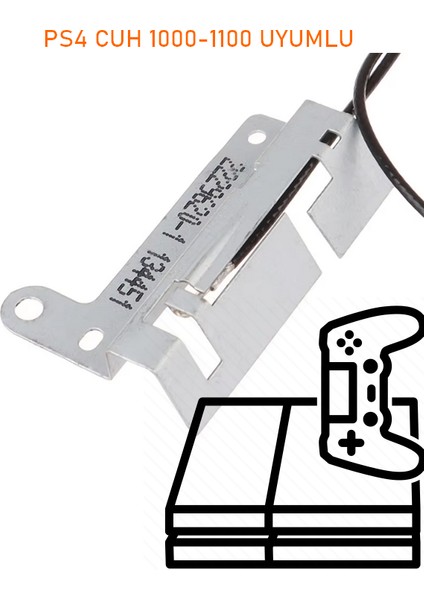 Ps4 Cuh 1000 ve 1100 Cihazlar Ile Uyumlu Wıfı Bluetooth Anten