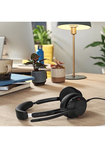 Evolve2 50 Duo USB Ms Kablolu Kulak Üstü Kulaklık