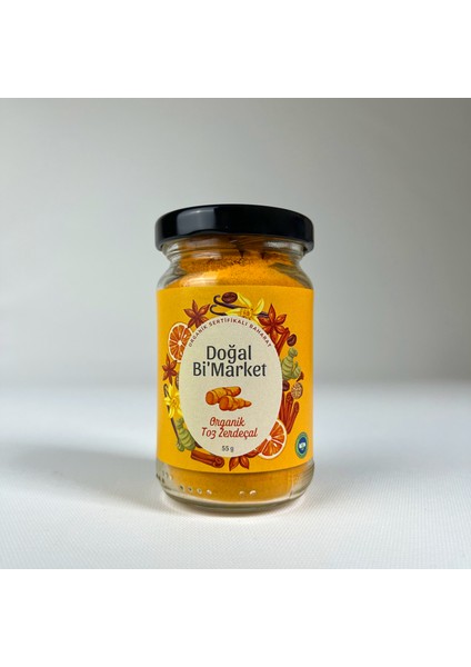 Organik Toz Zerdeçal 55 gr