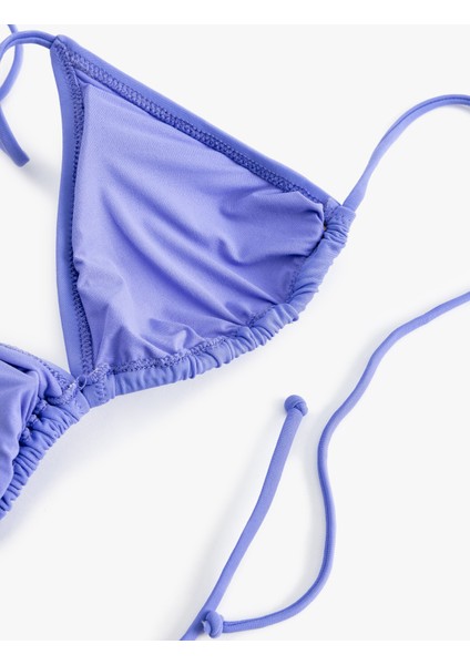 Boyundan Bağlamalı Ipli Üçgen Bikini Üstü modelleri
