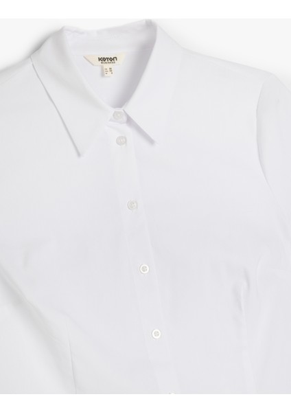 Slim Fit Klasik Yaka Kısa Kollu Gömlek