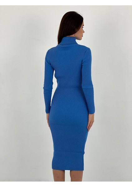 Maxi Boy Kadın Triko Kazak Elbise Women Maxi Knitted Dress modelleri