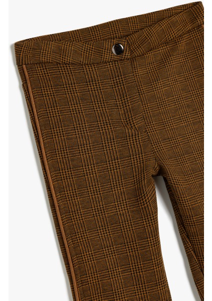 Desenli Cep Detaylı Slim Fit Tayt modelleri