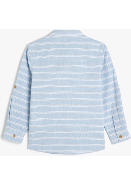 Gömlek Uzun Kollu Düğmeli Pamuklu fiyatları