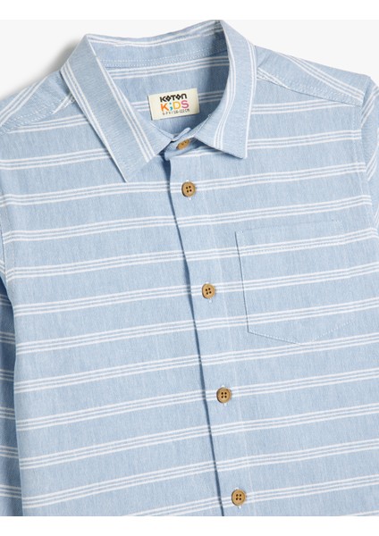 Gömlek Uzun Kollu Düğmeli Pamuklu modelleri