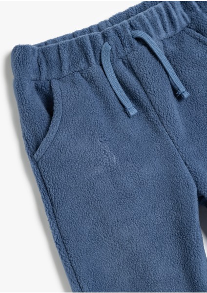 Polar Jogger Eşofman Altı Beli Bağlamalı Cep Detaylı