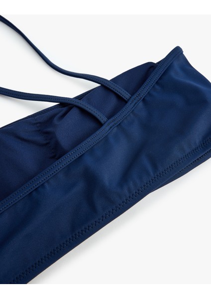 Astarlı Dolgulu Tek Omuz Bikini Üstü modelleri