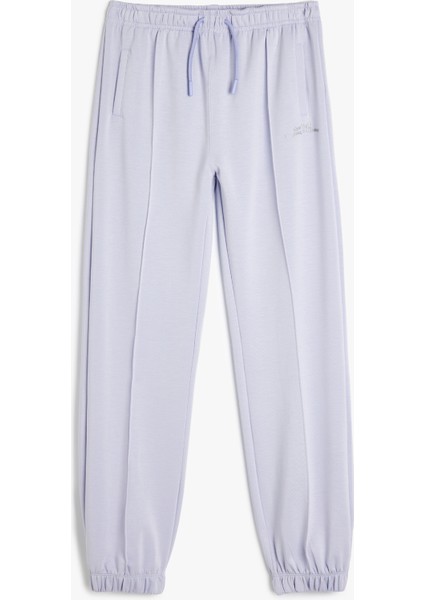 Beli Bağcıklı Modal Karışımlı Basic Jogger Eşofman Altı