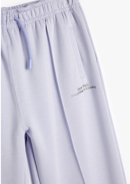 Beli Bağcıklı Modal Karışımlı Basic Jogger Eşofman Altı modelleri