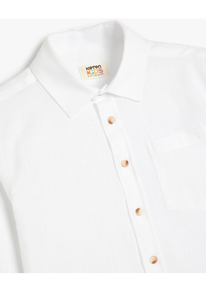 Klasik Yaka Pamuklu Uzun Kollu Basic Gömlek modelleri