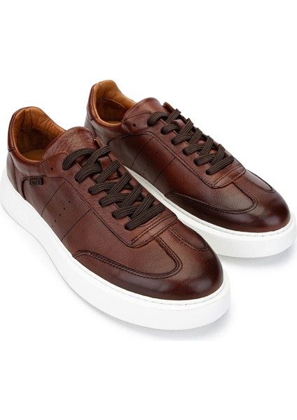 Erkek Hakiki Deri Kahverengi Sneakers & Spor Ayakkabı 04 3508 Erk Ayk SK24-25 Kahve fiyatları