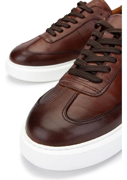 Erkek Hakiki Deri Kahverengi Sneakers & Spor Ayakkabı 04 3508 Erk Ayk SK24-25 Kahve fırsatları