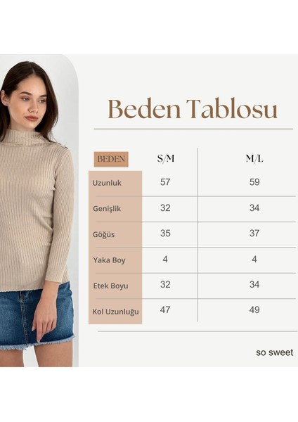 Boğazlı Uzun Kollu Long Sleeve Kadın Triko Kazak Women Knitwear fiyatları