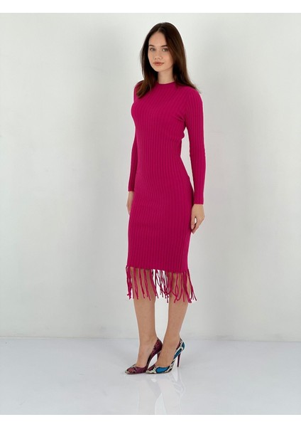 Uzun Kollu Kadın Maxi Triko Kazak Elbise Women Maxi Knitted Dress modelleri