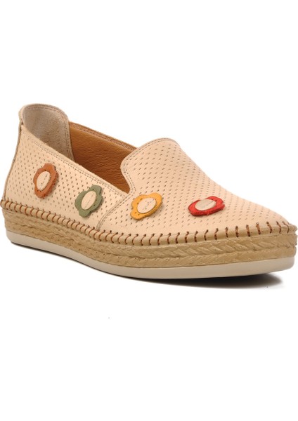 Bej Kadın Günlük Ayakkabı