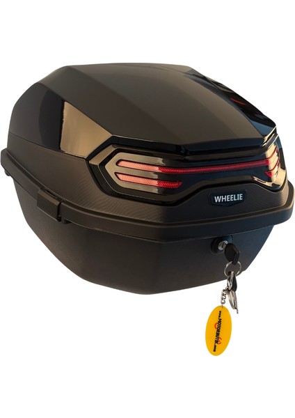 Wheelıe XT08-B 32 Litre Motosiklet Arka Çanta Siyah