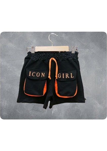 Kız Çocuk Baskılı Şort