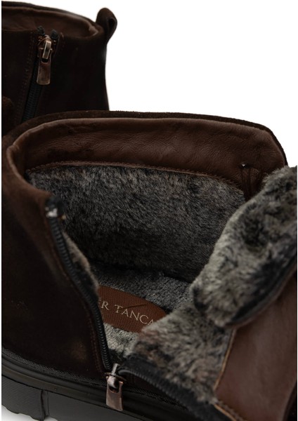 Erkek Deri Kahverengi Süet Casual Bot 572 2199 Erk Bot SK24-25 Kahve Suet indirimleri