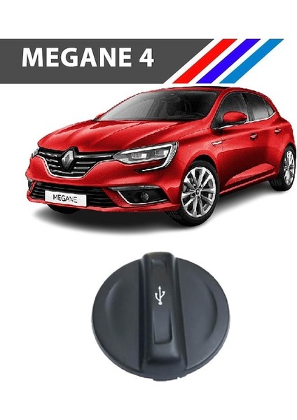Renault Megane 4 USB Kapağı 2016 - 2020