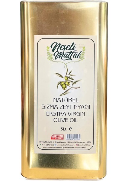 Naturel Sızma Zeytinyağı 5 lt