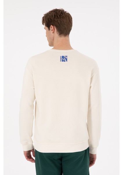 Erkek Krem Sweatshirt 50293438-VR071 indirimleri