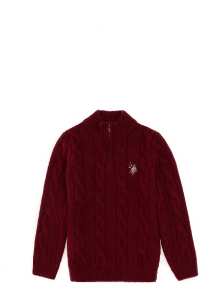 Erkek Çocuk Bordo Kazak /triko 50297422-VR014