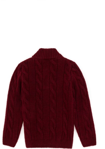 Erkek Çocuk Bordo Kazak /triko 50297422-VR014 fiyatları