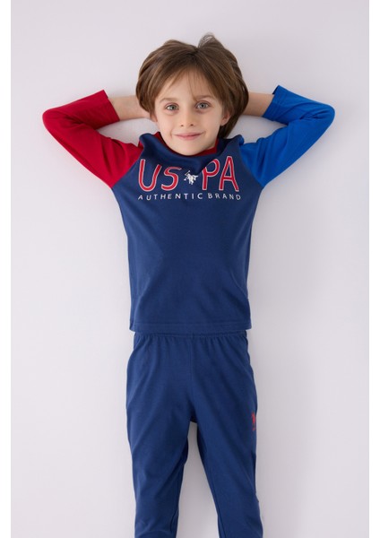 Erkek Çocuk Indigo Pijama Takım 50299487-VR028