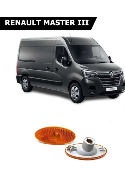 Master 3 Kasa Yan Çıta Sinyali Duysuz Sarı 261B00001R