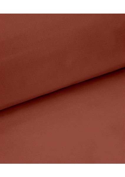 Organik Pamuk Akfil Nevresim Seti Tek Kişilik 160 x 220 cm Bordo