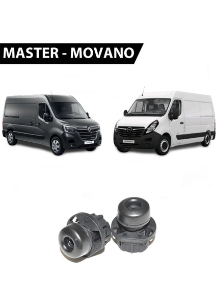 Master - Movano Kaput Ayar Takozu Ikili Takım 7700843546