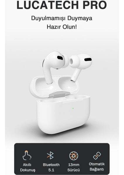 Redmi Note 9 / 9 5g / 9 S / 9 Pro Uyumlu Air Pro Bluetooth Kulaklık
