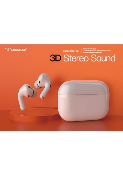 Redmi Note 9 / 9 5g / 9 S / 9 Pro Uyumlu Air Pro Bluetooth Kulaklık